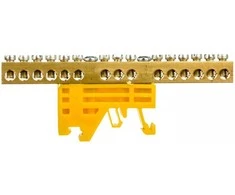 Simet Jungiamoji spaustukė 15x4mm2 geltona PE Z-3103 (84010004)