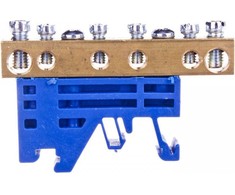 Simet Jungiamoji spaustukė 2x16mm2, 4x4mm2 mėlyna PE Z-3101 (84004003)