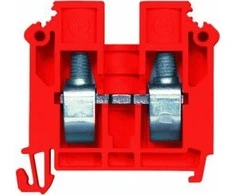 Simet 12601311 2 laidų šynų jungtis 16.0mm2 raudona ZSG1-16.0c 12601311