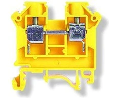 Simet 2-vielos jungtis 6mm2 geltona NEW ZSG 1-6.0nz (11421314)