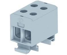 Simet 4-vielos geležinkelio jungtis T022050 1,5-50mm2 Al / Cu pilka 89730002