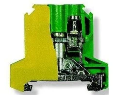 Simet 14313319 Apsauginio bėgio jungtis 4mm2 žalias-geltonas ZSO1-4.0 14313319