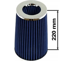 Simota Simota kūgio filtras H: 220mm ATIDARYTA: 84mm JAUWS-022A Mėlyna