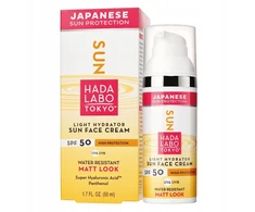 Hada Labo Tokyo Sun Hyaluronic Acid Hidratacinis kremas nuo saulės veidui SPF 50, 50 ml