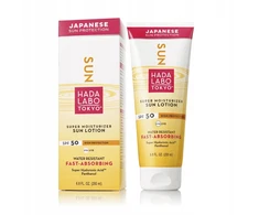 Hada Labo Tokyo Sun Hyaluronic Acid Moisturiser Sunscreen Lotion 50, 200 ml