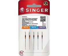 SINGER needle N2020 -12/80-14/90-16/100 blister 5pcs