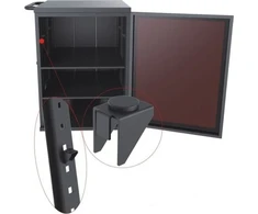 Laikiklis Sinor Stojak podłogowy TVS22B 32'' - 100''