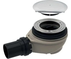 Geberit SIFONAS DUŠO PADĖKLUI D90 CHROMUOTAS