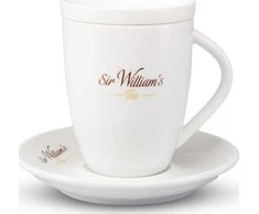 Sir Williams Rinkinys kubek su dangteliu