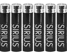 Sirius DecoPower AAAA baterijos - 6 vnt.