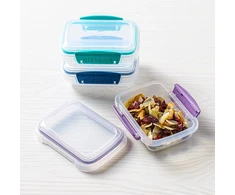 Sistema - 200ml Rectangular Accents 3 Pack (81522-T)