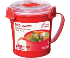 Sistema Puodelis na zupę microwave 656ml (1107)