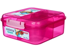 Sistema Sistema 1,25L Bento Cube Lunch Rožinė