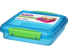 Sistema Sistema 31646 maisto laikymo talpa Kvadratinė 0,45 l Mėlyna 1 vnt.