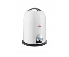 Šiukšliadėžė 6l balta Mini Master Wesco