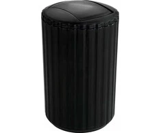 Šiukšlių dėžė, Sūpynės, juodos spalvos, 3l, WENKO