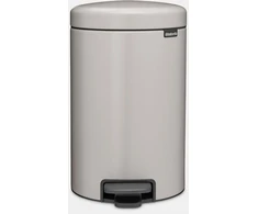 Brabantia atkritumu tvertne ar pedāli NewIcon, 12l, soft pilkas