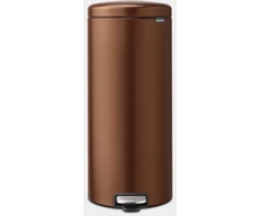 Brabantia Šiukšliadėžė su pedalu NewIcon, 30 litrų, šiltos bronzos spalvos