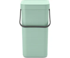 Brabantia Sort &amp; Go Waste Bin Jade Žalias 12L