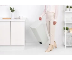 Šiukšliadėžė Brabantia Brabantia StepUp 40L Pedal Bin Mid Pilkas