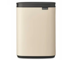Brabantia Bo Waste Bin, 4L - Soft rusvai gelsvas