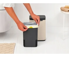Brabantia Bo Waste Bin, 4L - Soft rusvai gelsvas