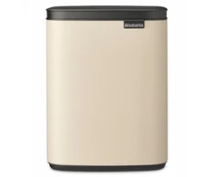 Brabantia Bo Waste Bin, 7L - Soft rusvai gelsvas