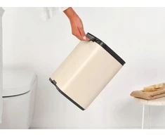 Brabantia Bo Waste Bin, 7L - Soft rusvai gelsvas