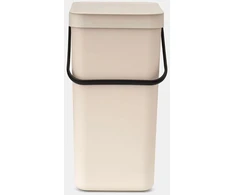 Šiukšliadėžė Brabantia Krepšys Sort &amp; Go 16 L Soft rusvai gelsvas 251740