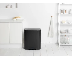 Šiukšliadėžė Brabantia na pedał juoda