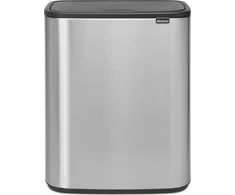 Šiukšliadėžė Brabantia na przycisk 30L chrom (22 14 22)