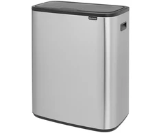 Šiukšliadėžė Brabantia na przycisk 30L chrom (22 14 22)