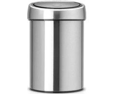 Brabantia Šiukšlių dėžė 3L Touch Bin®, matinis plienas