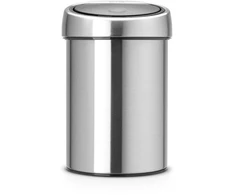 Brabantia Šiukšlių dėžė 3L Touch Bin®, matinis plienas