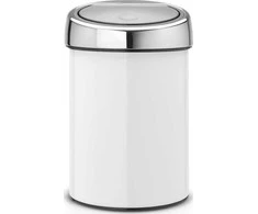 Brabantia Šiukšlių dėžė 3L Touch Bin®, balta