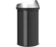 Šiukšlių dėžė Brabantia su mygtuku juoda