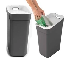 Rūšiavimo šiukšliadėžė CURVER, 30 l, antracito sp.