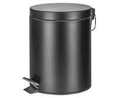 Šiukšliadėžė Donau Home Ze stopką , wolnoopadający, 12l, juoda (45911211-05)