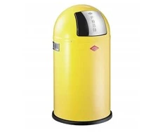 Wesco Šiukšliadėžė geltona 22l Pushboy Junior -