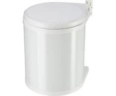 Hailo Spintelės šiukšliadėžė Compact Box, balta, 15l, M dydžio