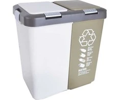 Orion Plastikinė atliekų rūšiavimo šiukšliadėžė 2x10 l