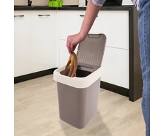 Stefanplast Orion Plastikinė Šiukšlių Dėžė 12 l - Kompaktiška Talpa