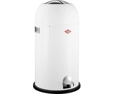 Šiukšliadėžė Wesco Šiukšliadėžė balta 33l Kickmaster Wesco