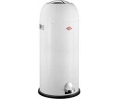 Šiukšliadėžė Wesco Šiukšliadėžė balta Kickmaster Maxi 40l Wesco