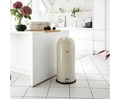 Šiukšliadėžė Wesco Šiukšliadėžė balta Kickmaster Maxi 40l Wesco