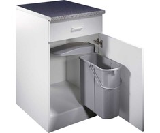 Šiukšliadėžė Wesco Šiukšliadėžė durims 19l pilka Vario 1 Wesco