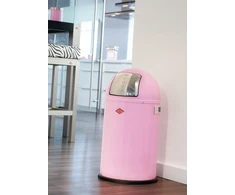 Šiukšliadėžė Wesco Šiukšliadėžė sidabrinė 22l Pushboy Jr.