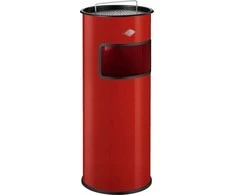 Šiukšliadėžė Wesco Šiukšliadėžė su popielniczką raudona 30l Ashtray