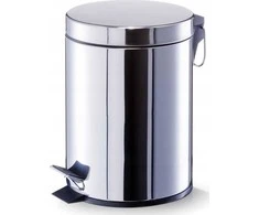 Steel Vonios krepšelis, šiukšlių konteineris - 5 l, nerūdijantis plienas, ZELLER