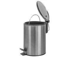 Šiukšliadėžė Donau Home Ze stopką Modern, wolnoopadający, 3l, sidabrinė mat (45910331-19)